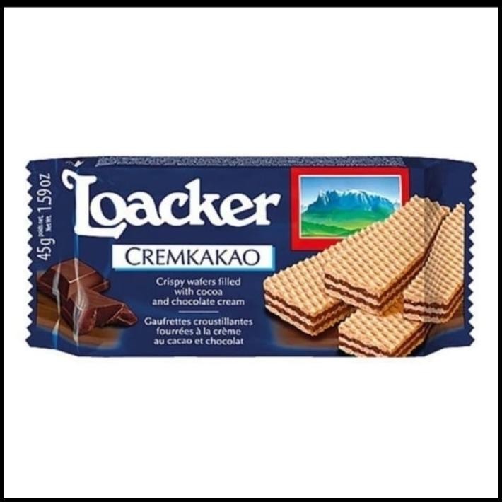 

BEST DEAL LOACKER9 WAFER CREMKAKAO/WAFER LOACKER CREM KAKAO 45GRAM !!