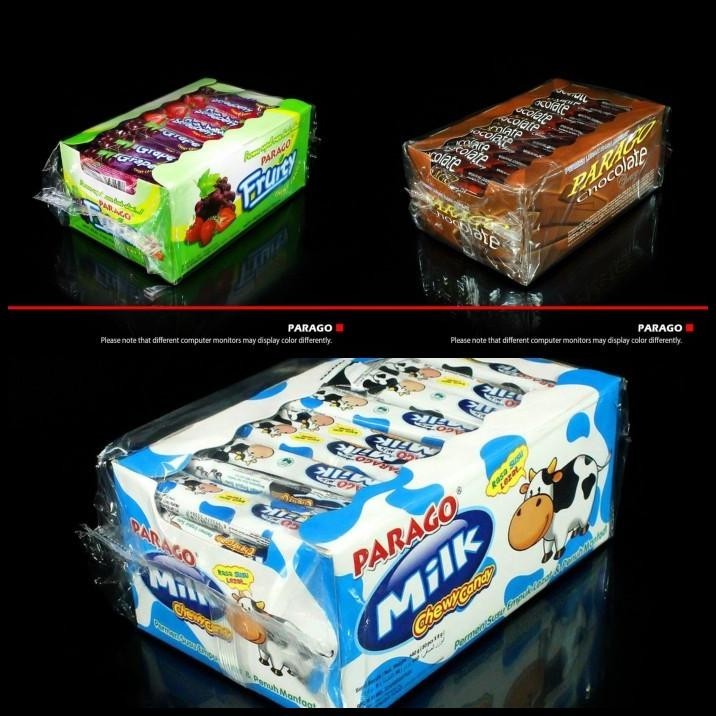 

BEST DEAL PERMEN PARAGO MILK CHEWY CANDY BOX ISI 80PCS MURAH BANGET !!