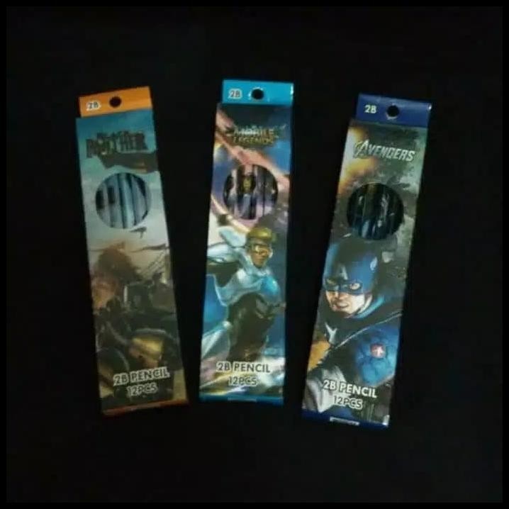 

TERBARU PENSIL 2B/PENCIL 2B/PENSIL KARAKTER/ALAT TULIS ANAK/PENSIL SET