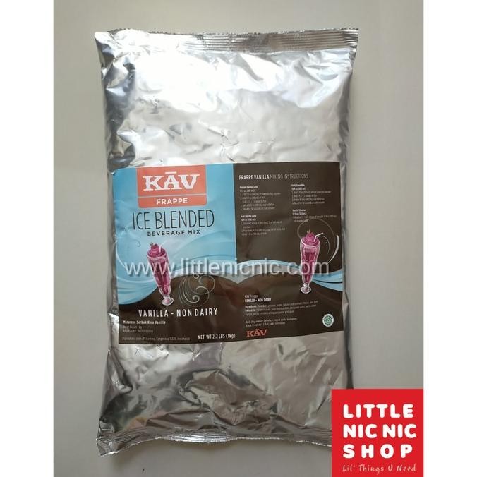 

READY STOCK KAV VANILLA FRAPPE ICE BLENDED BEVERAGE MIX BUBUK MINUMAN POWDER !!!!!