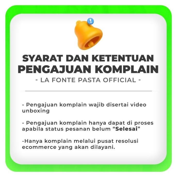 

READY STOCK LA FONTE - PAKET KELUARGA SPAGHETTINI CHICKEN BOLOGNESE !!!!!