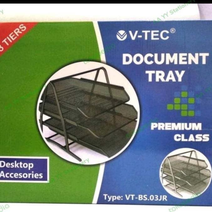 

Dokumen Tray / Letter Tray Besi 3 Ss Premium Murah Baru