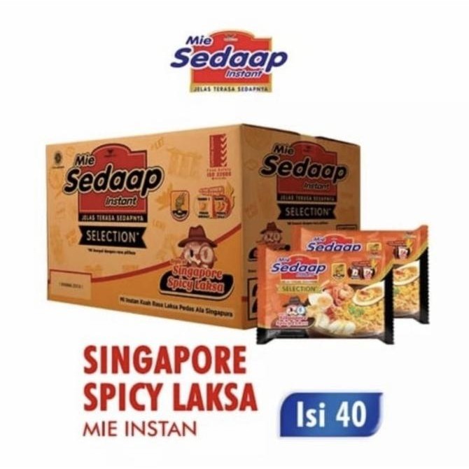 

READY STOCK MIE SEDAAP LAKSA SINGAPORE / 1 DUS / 40 PCS !!!!!