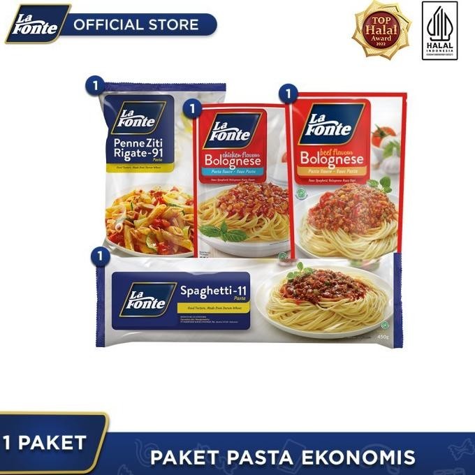 

TERBARU LA FONTE - PROMO PAKET PASTA EKONOMIS 2 !!!!!