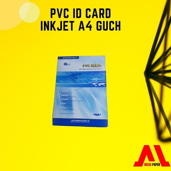

Pvc Instant Id Card Inkjet A4 | Merek Guch | Tebal 0,76 Mm [Promo] Premium Murah Baru