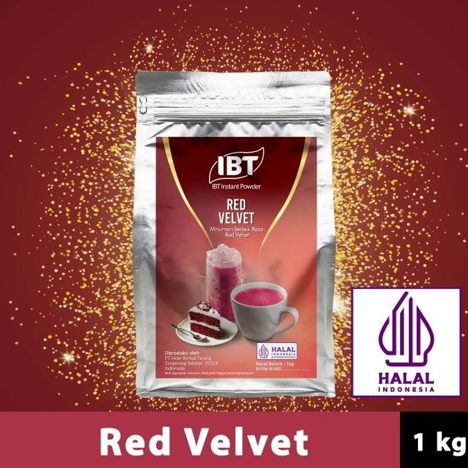 

READY STOCK BAHAN MINUMAN BUBUK RED VELVET BUBBLE TEA DRINK POWDER !!!!!