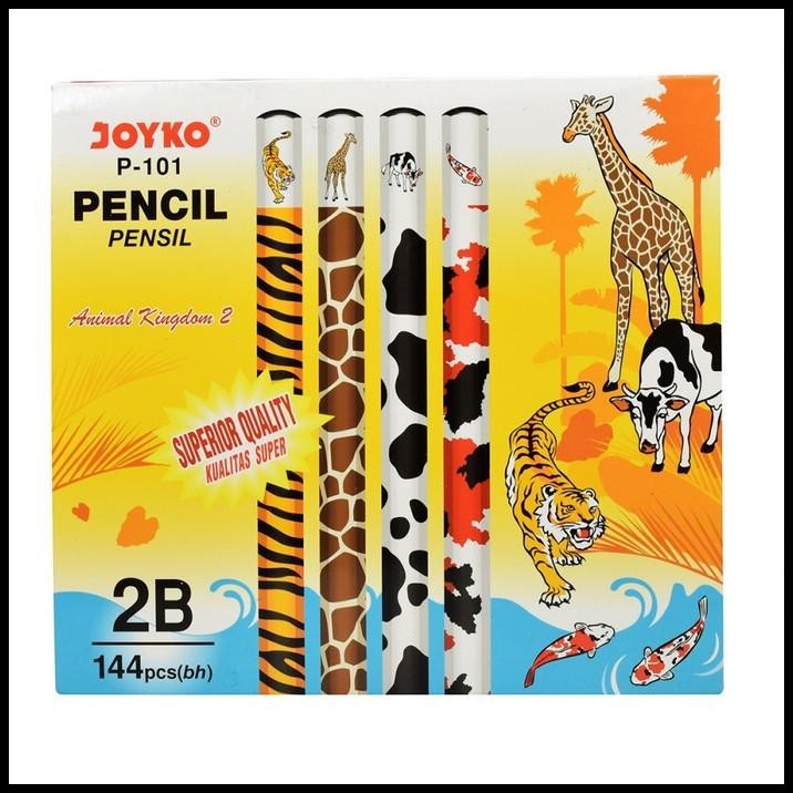 

TERMURAH PENSIL 2B JOYKO P-101 ( PER LUSIN )
