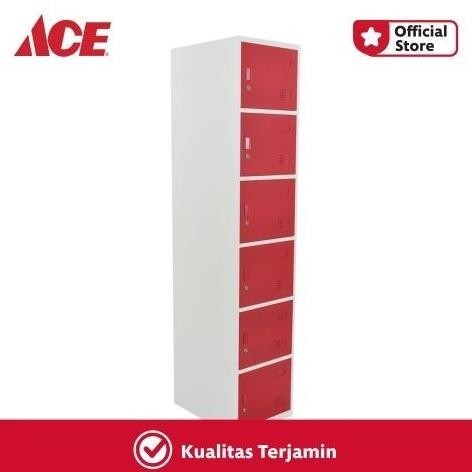 

Krisbow Loker 6 Pintu - Merah Premium Murah Baru