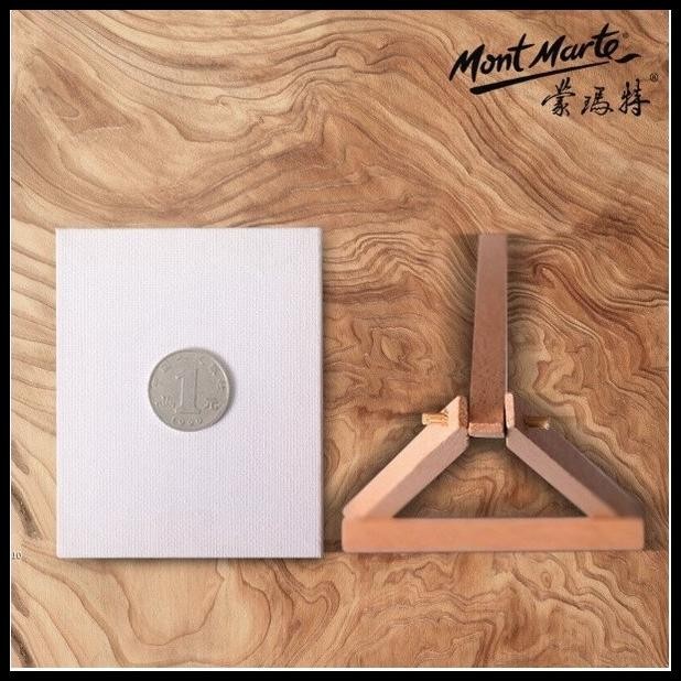 

DISKON KKV MONT MARTE EASEL LUKIS KAYU MINI STAND KANVAS OIL PAINTING CANVAS !!!