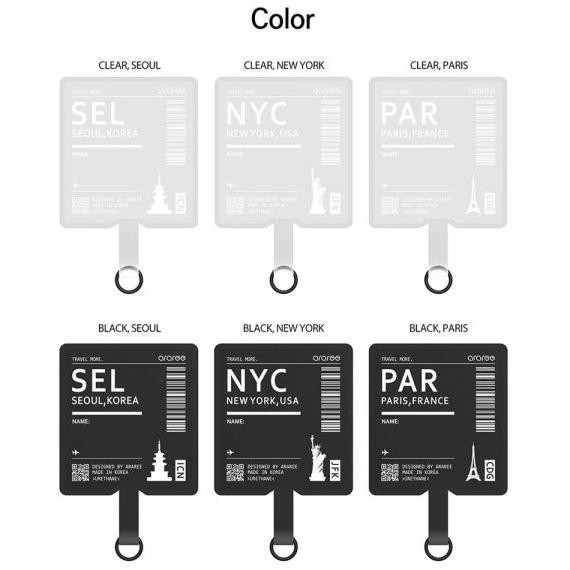 

Araree Tag Holder Strap Hole Kualitas Premium