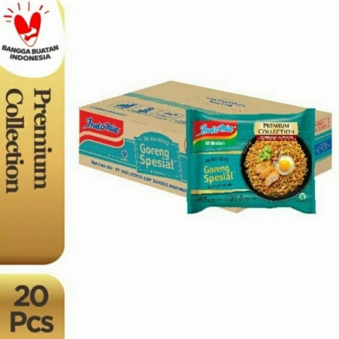 

READY STOCK INDOMIE MI KERITING GORENG SPESIAL PREMIUM COLLECTION 1 DUS 20 PCS !!!!!