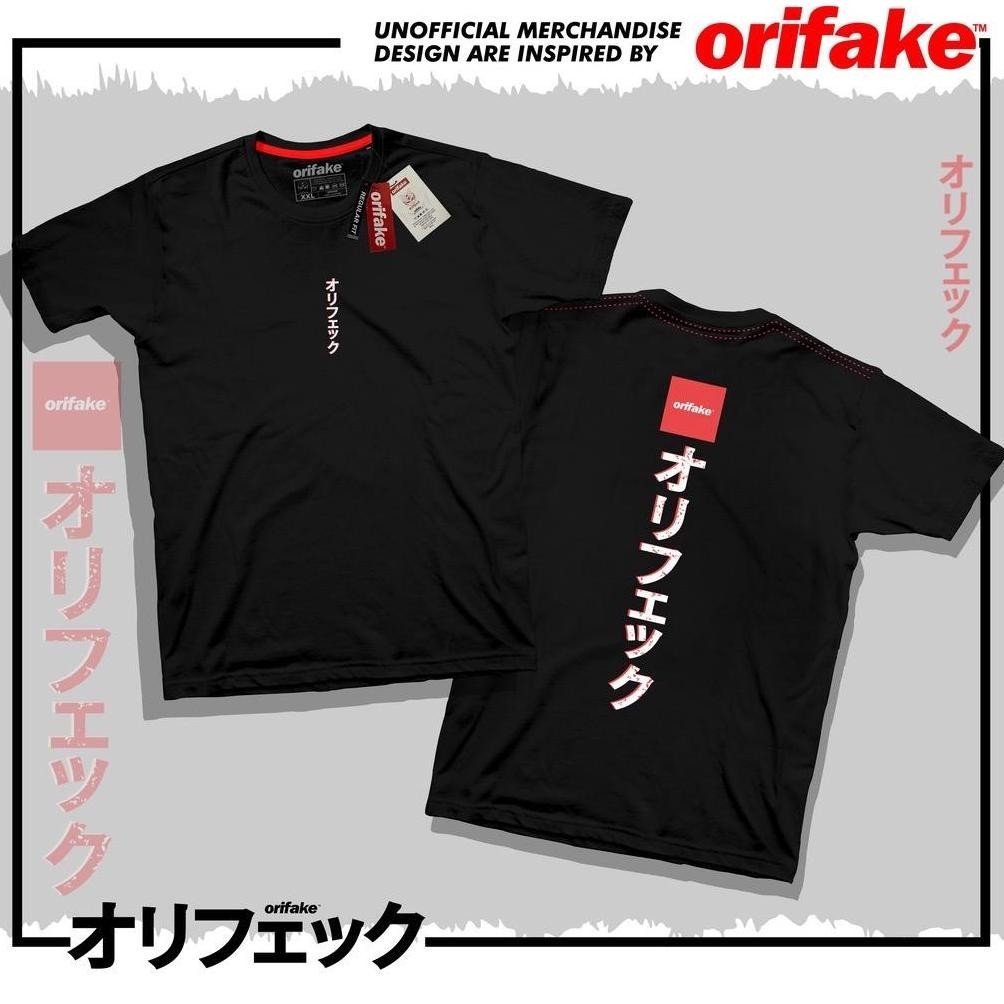 Kaos Baju Orifake T-Shirt Japan Style Distro  Original Anak Dewasa Terbaru