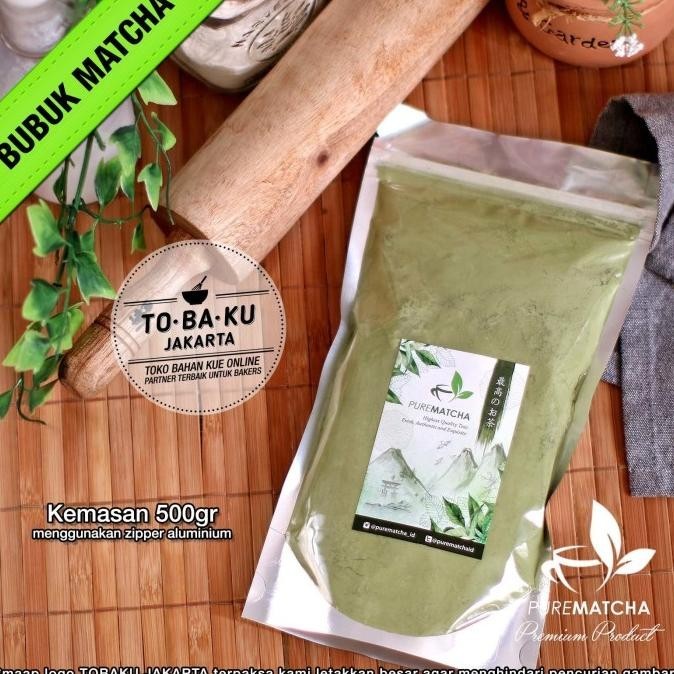 

Pure Matcha / Greentea Pure Powder Teh Hijau Bubuk Purematcha 500Gr