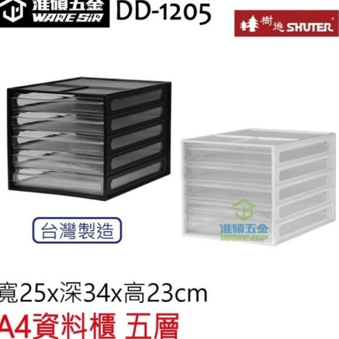 

Rak File A4 Dd-1205 / Dd-105P Shuter Desk File Organizer (Black/White) Kualitas Premium