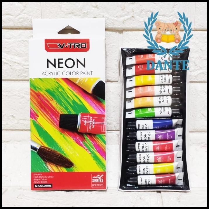 

DISKON CAT ACRYLIC V-TRO 12 WARNA NEON !!!!!!