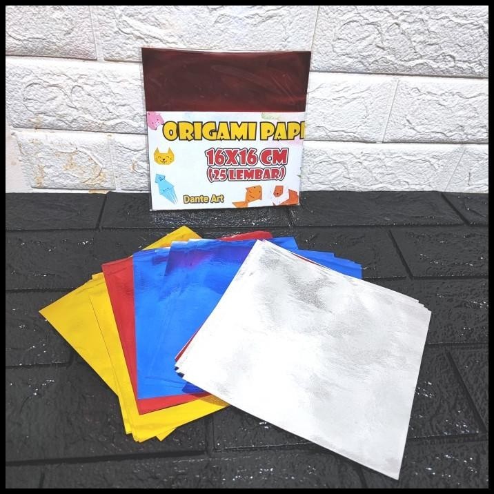 

GRATIS ONGKIR KERTAS ORIGAMI METALIK - ORIGAMI KERTAS EMAS - MENGKILAT - PER PACK !!