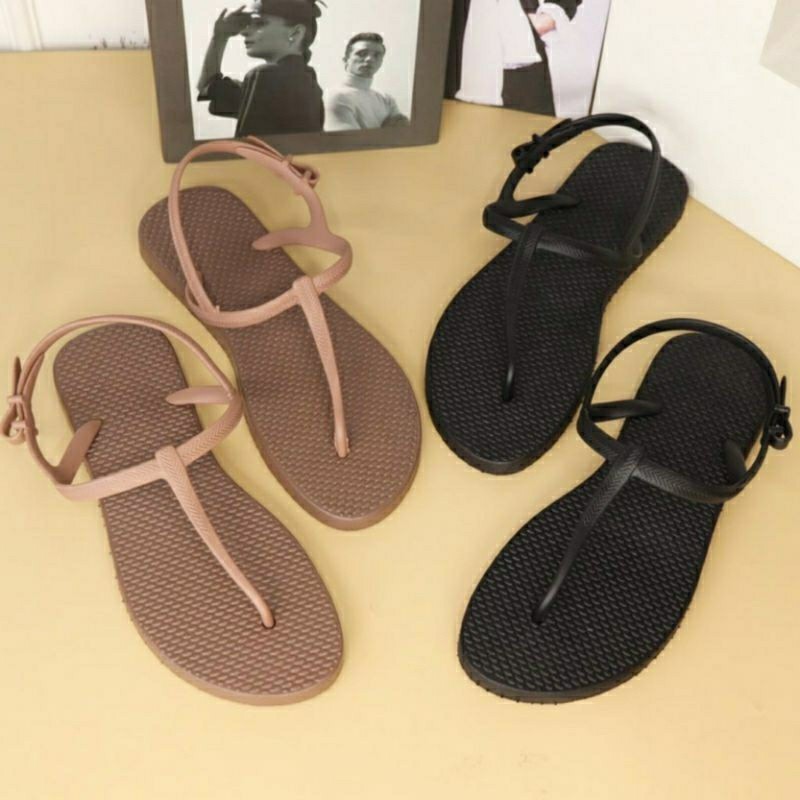 Sandal Slop Wanita // (VANNESA) Sandal Jepit Cewek ORIGINAL BOLONI art. vanessa PCU / semi karet