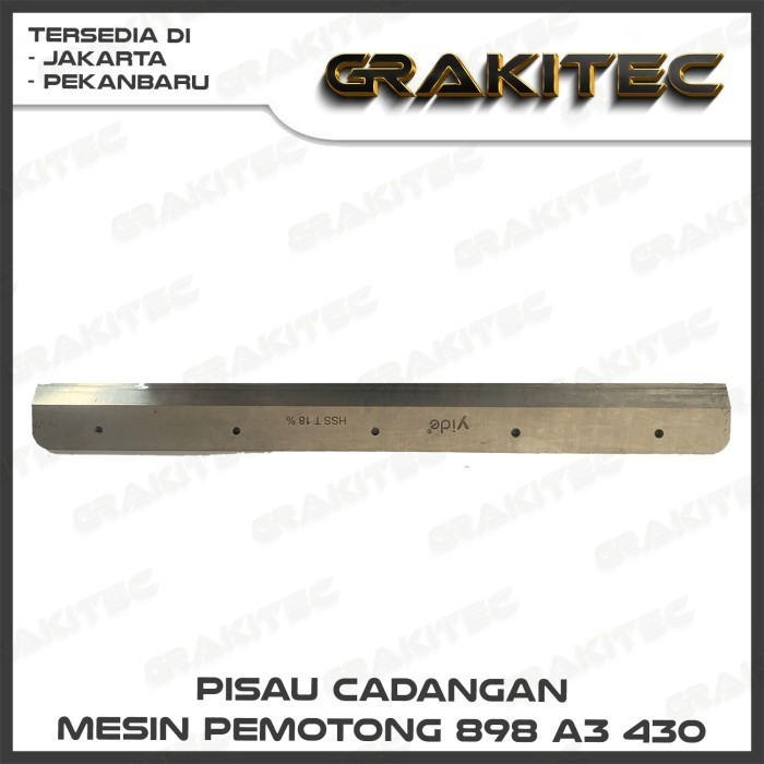 

Pisau Pemotong Kertas A3 858 Grakitec