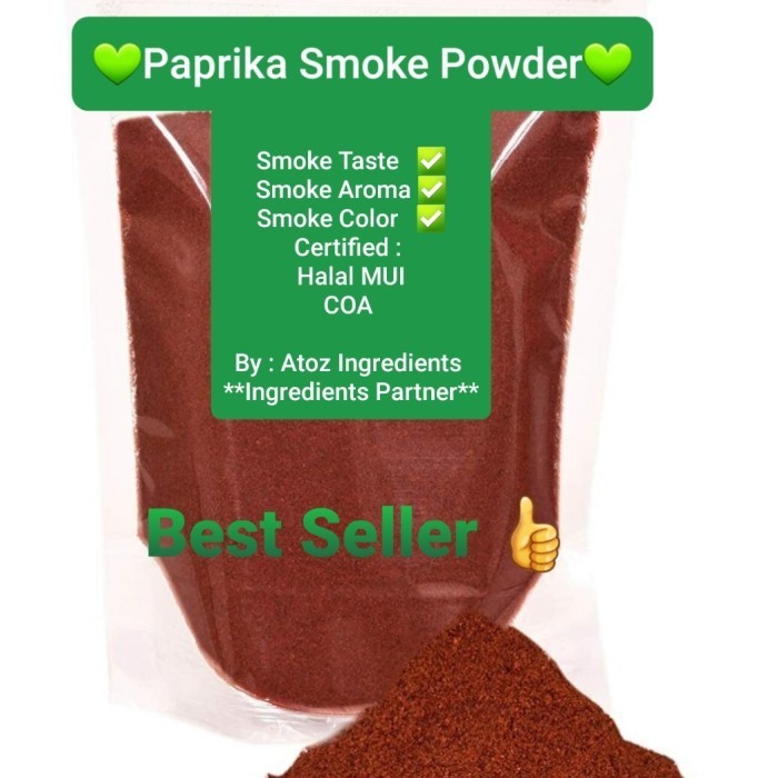 

Adlian Paprika Smoke Powder 500Gram/ Bubuk Paprika Asap 500Gram