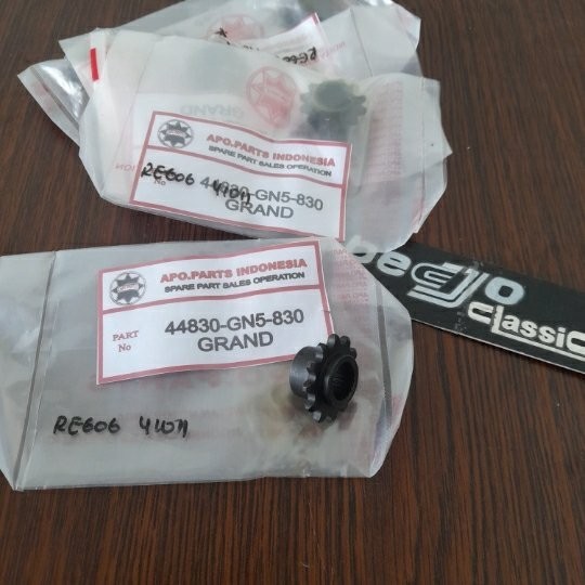 GIGI GEAR GER DINAMO STATER DOBEL STATER HONDA ASTREA GRAND PRIMA SUPRA good quality 44830-GN5-830