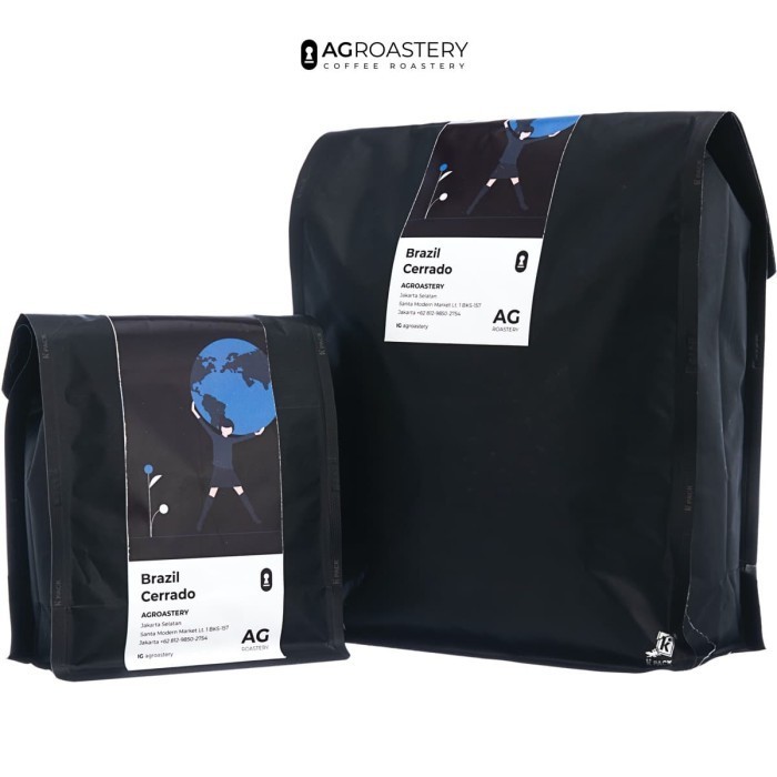 

Premium Kopi Arabica Espresso Brazil Cerrado 1 Kg Freshroasted