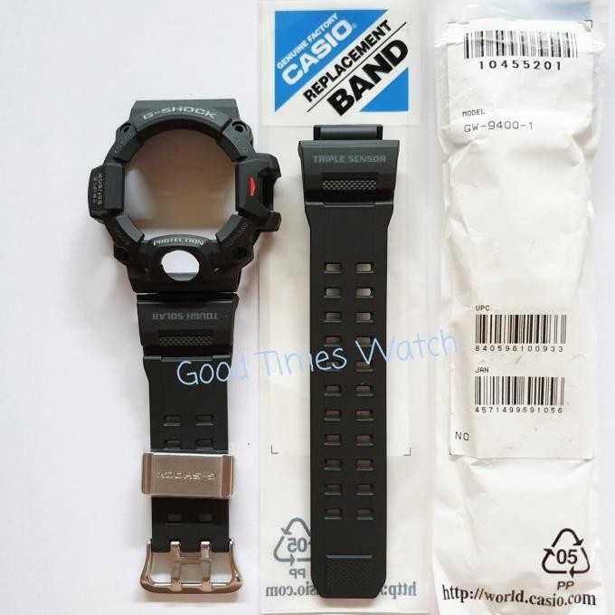 Paket Strap Bezel Gw-9400-1 Gw 9400 Casio Original
