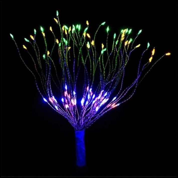 LAMPU HIAS GANTUNG TAMAN FIREWORKS KEMBANG API 120 LED REMOTE TOIFUCOS