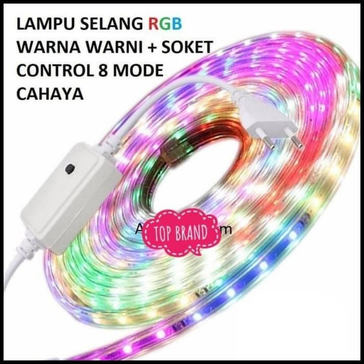 LAMPU LED SELANG WARNA WARNI-LAMPU HIAS/LAMPU TAMAN/LAMPU DEKORASI