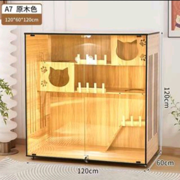 

Kandang Kucing Besar Cat House Nyaman Berkualitas