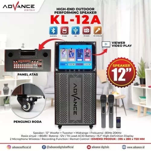 

Karaoke Portable Speaker Best Sound Premium Berkualitas