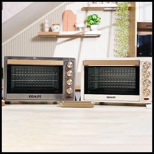 OVEN LISTRIK OVEN KOMPOR PEMANGGANG ROTI KUE 35 L IDEALIFE IL 335