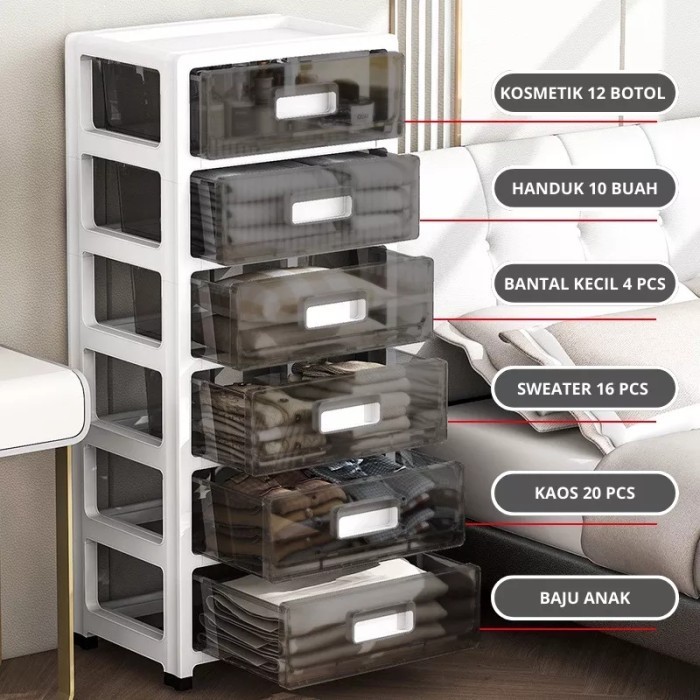 

Lemari Plastik Serbaguna Lemari Pakaian Susun