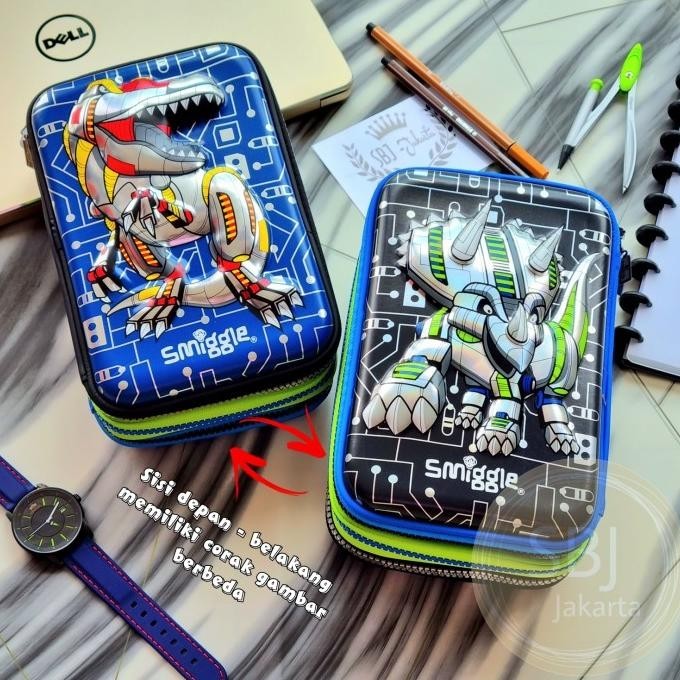 

TEMPAT PENSIL KOTAK PENSIL SMIGGLE ILLUSION TRIPLE HARDTOP PENCIL CASE