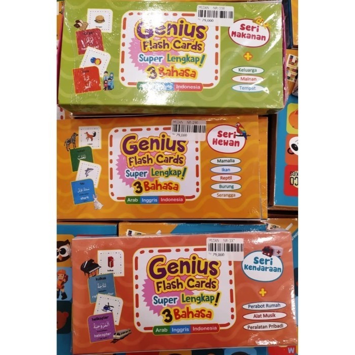 

Genius Flash Cards Super Lengkap 3 Bahasa Seri Makanan