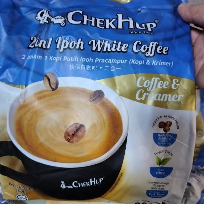 

Chek Hup White Coffee 2 In 1 Ipoh Coffee & Creamer