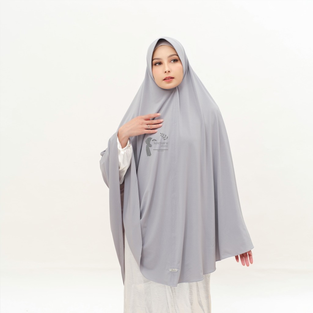 KeenaraStore- Khimar /Hijab/Jilbab Jumbo Jersey Premium XXL Pet Non Tali