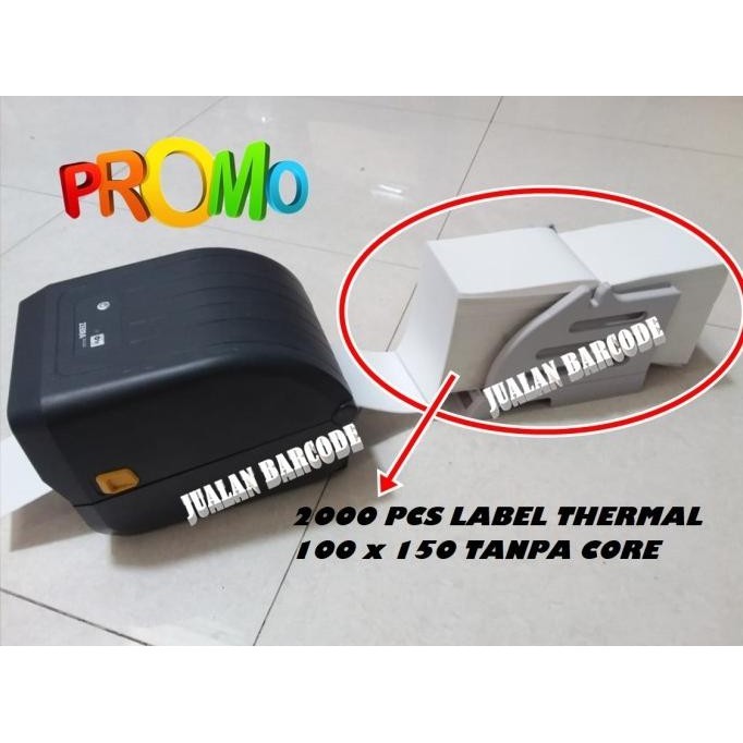 

Stiker Label Thermal 100X150 | 100 X 150 Mm Isi 2000 Pcs Tanpa Core