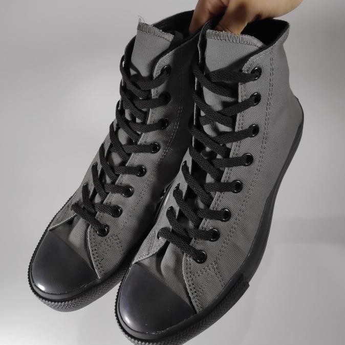 Sepatu Converse All Star High Grey/Army + Box Grade Original Acanthashop