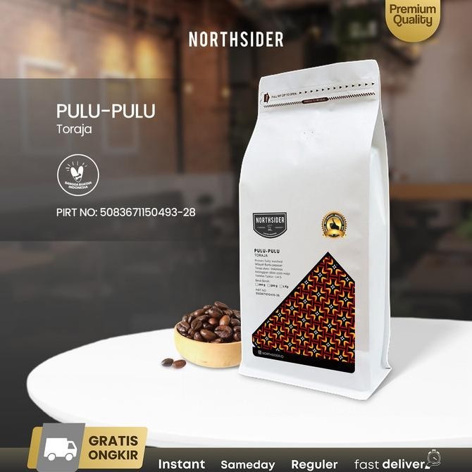 

Northsider Kopi Arabika Toraja Pulu-Pulu Fully-Washed Coffee 1Kg