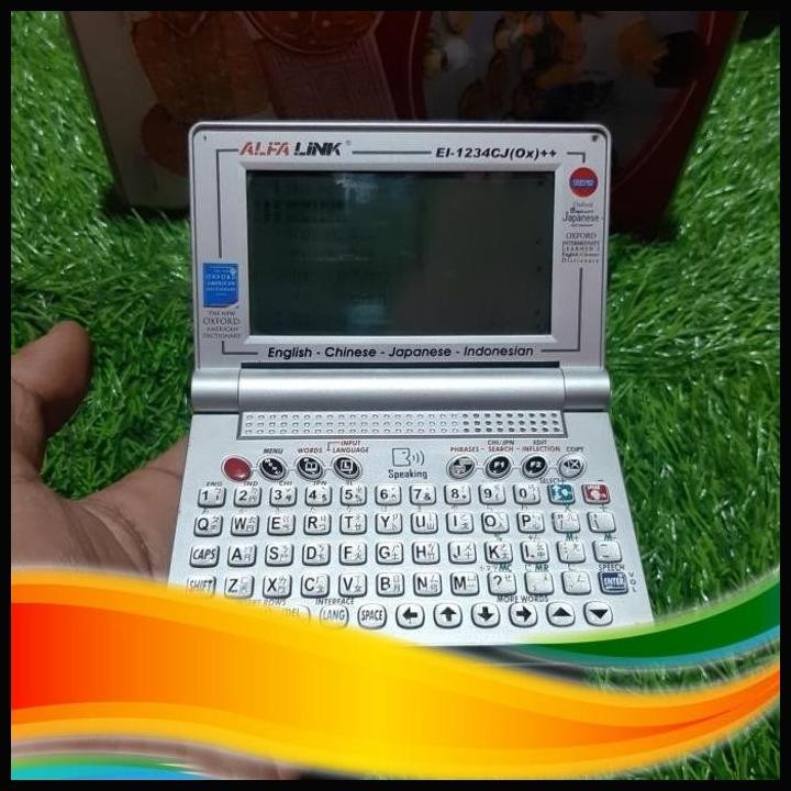 

[BKS] KAMUS ALFA LINK EL-1234CJ(OX) MINUS LCD (BEKAS)