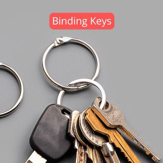 

OBOS Ring Buka Tutup Buku Binder Menu Gantungan Kunci 50 PCS - OBS-8 SF6