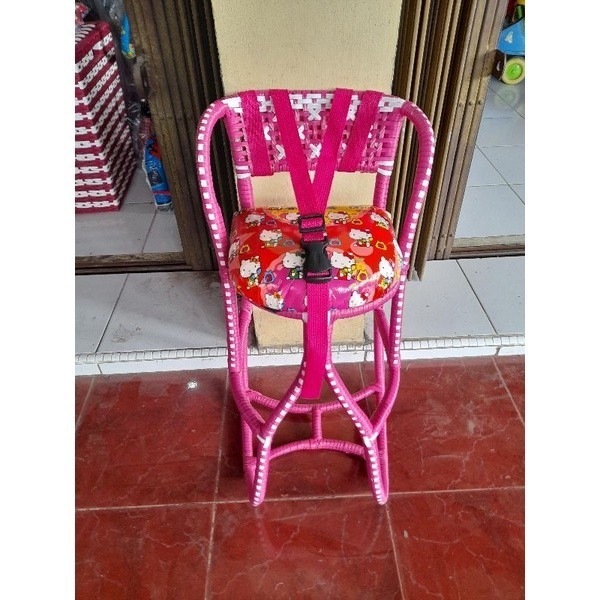 Kursi Rotan Boncengan Anak Motor Matic Beat Vario O Scoopy Fino