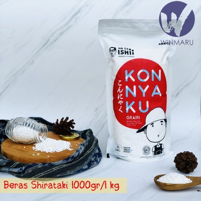 

Beras Shirataki 1 Kg - Konnyaku Rice