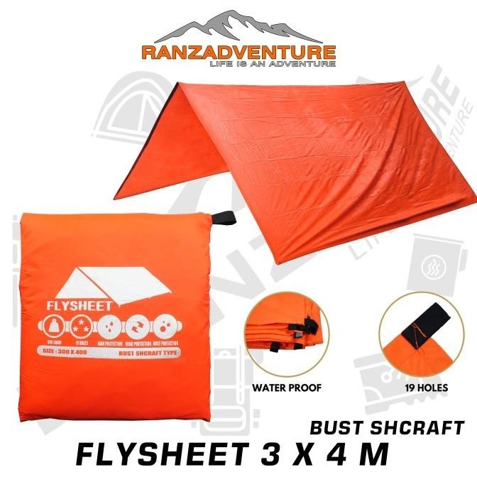 flysheet trapten 3x4 19 loop