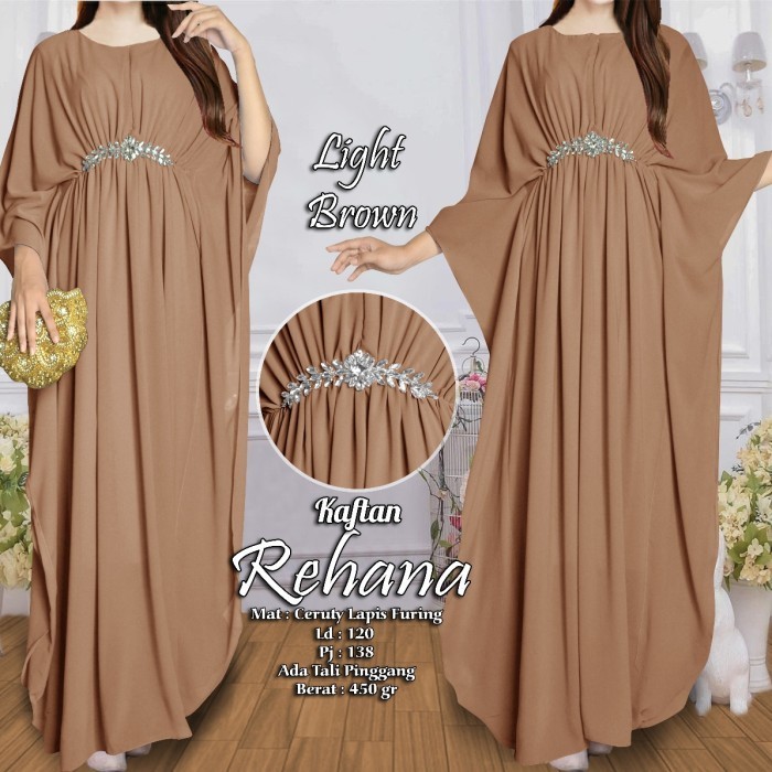 Kaftan Ern Terbaru Muslim C Kaftan Busui Ceruty Rehana