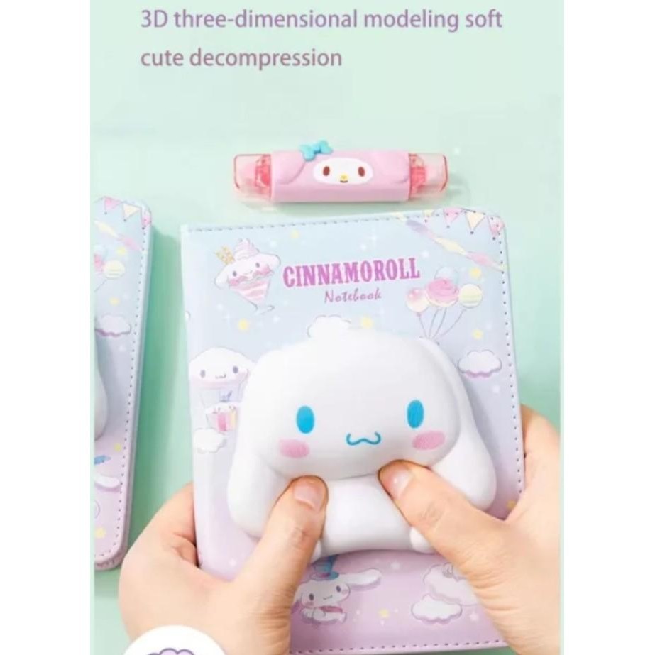 

Buku Diary Squishy Kartun / Notebook Lucu /Agenda / Journal Import Baktioktavianiseller