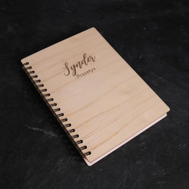 

Wooden Notebook/ Buku Tulis/ Buku Catatan/ Jurnal Baktioktavianiseller