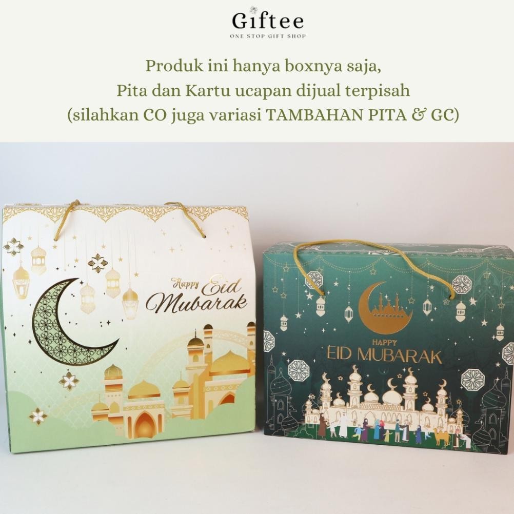 

Beli 2 Murah Gable Box Lebaran Kemasan Parcel Souvenir Lebaran Eid Mubarak Idul Fitri Ramadhan Ramadan Kotak Hadiah Hampers Kado Gift Toples Kue Kering Tas Jinjing Tenteng Motif Mewah Gold Foil Kokoh Tebal Dus Kardus Paper Bag Paperbag Duplex Premium