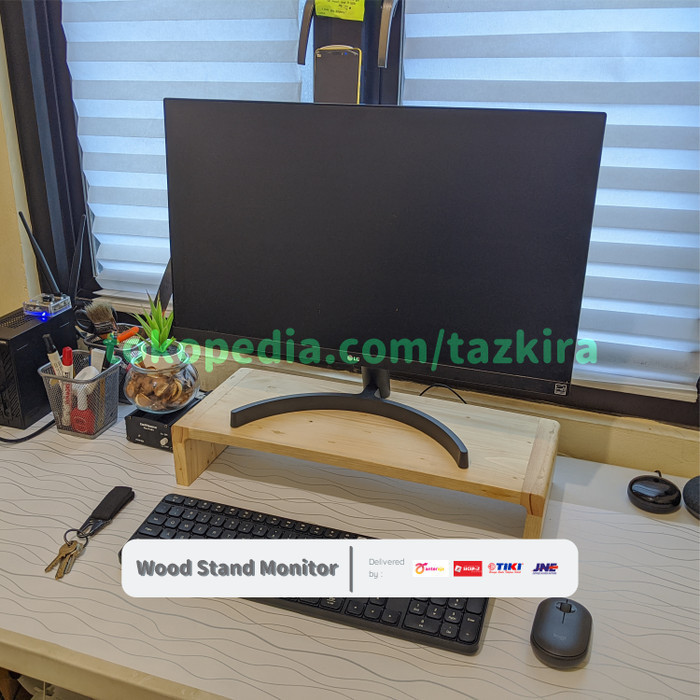 Wood Stand Monitor / Stand Kayu Monitor