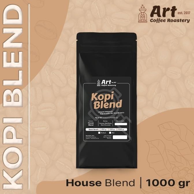 

House Blend Art Coffee Roastery - Kemasan 1 Kg